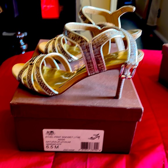 Coach Snake print only worn once to a wedding. - Picture 1 of 6